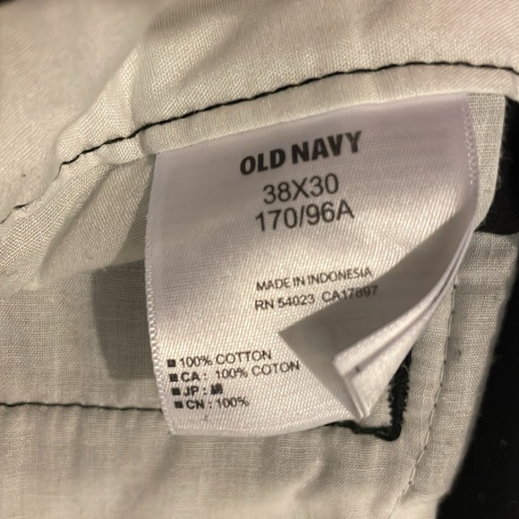 OLD NAVY classic loose 38x30 black - Picture 3 of 4